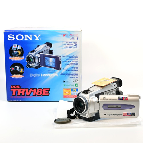 Sony handycam dcr trv18e - sony, dcr-trv18e