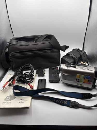 Sony dcr trv7e - sony, mini