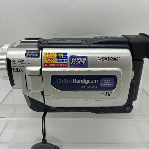 Sony handycam dcr trv17 minidv - dcr-trv17,
